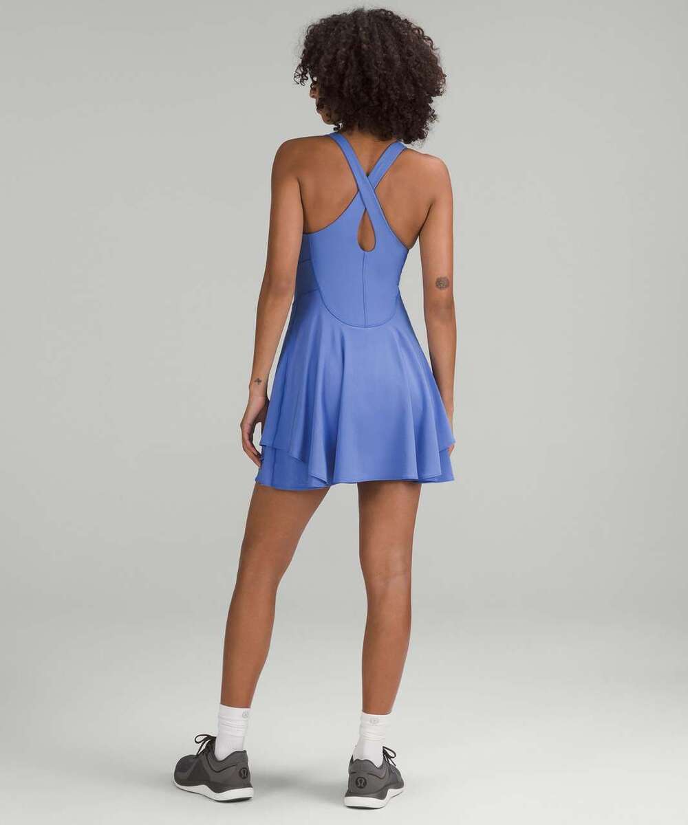 Lululemon Court Crush Tennis Dress - Wild Indigo Blue Size 4